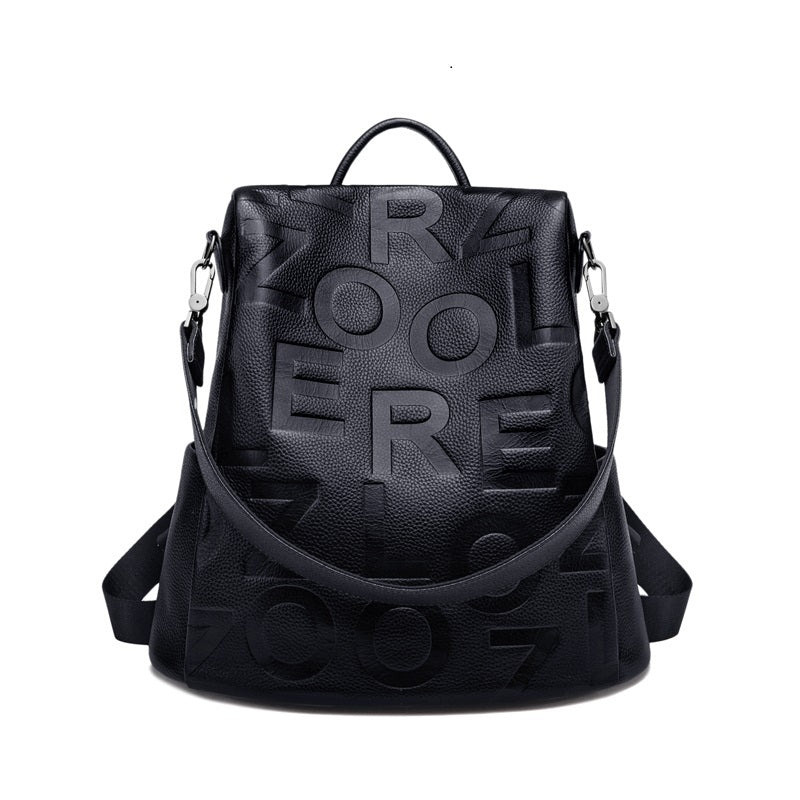 Trendy High - Capacity Ladies’ Bag – Top Layer Leather Spacious, Stylish & Built to Last - SMARTMARTNZ