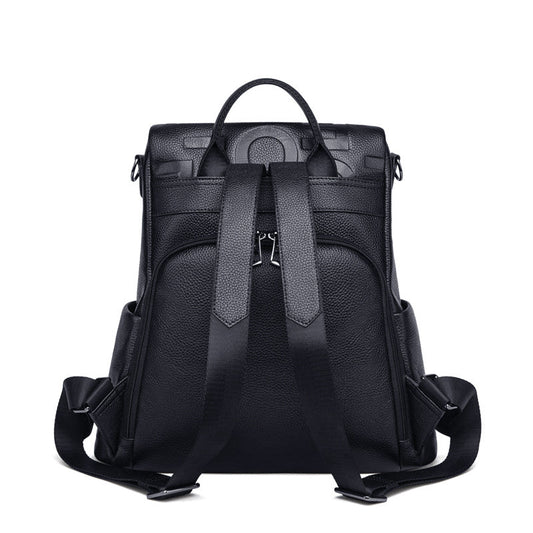 Trendy High - Capacity Ladies’ Bag – Top Layer Leather Spacious, Stylish & Built to Last - SMARTMARTNZ