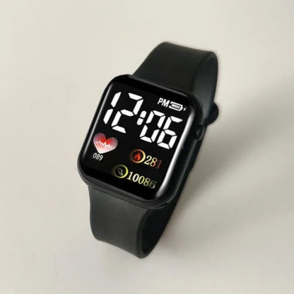 Unisex LED Digital Watch – Waterproof Electronic Fitness Watch for Men, Women & Kids - SMARTMARTNZ