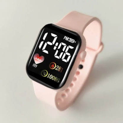 Unisex LED Digital Watch – Waterproof Electronic Fitness Watch for Men, Women & Kids - SMARTMARTNZ