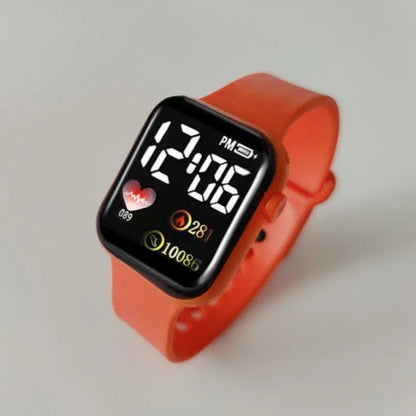 Unisex LED Digital Watch – Waterproof Electronic Fitness Watch for Men, Women & Kids - SMARTMARTNZ