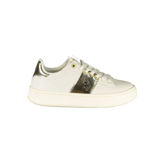 U.S. POLO ASSN. Beige Polyethylene Women Sneaker - SMARTMARTNZ