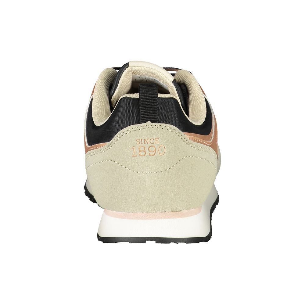 U.S. POLO ASSN. Black Polyester Sneaker - SMARTMARTNZ