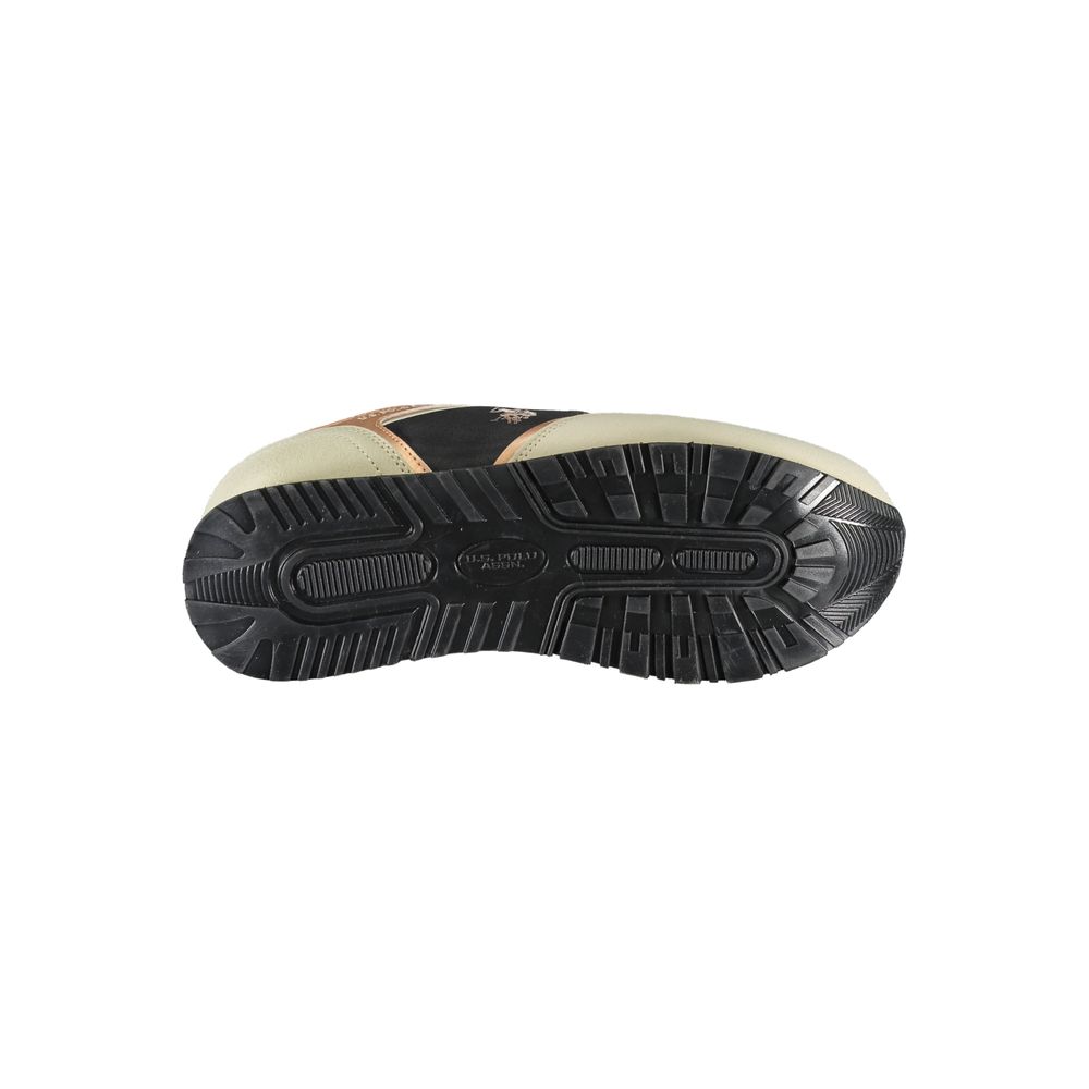 U.S. POLO ASSN. Black Polyester Sneaker - SMARTMARTNZ