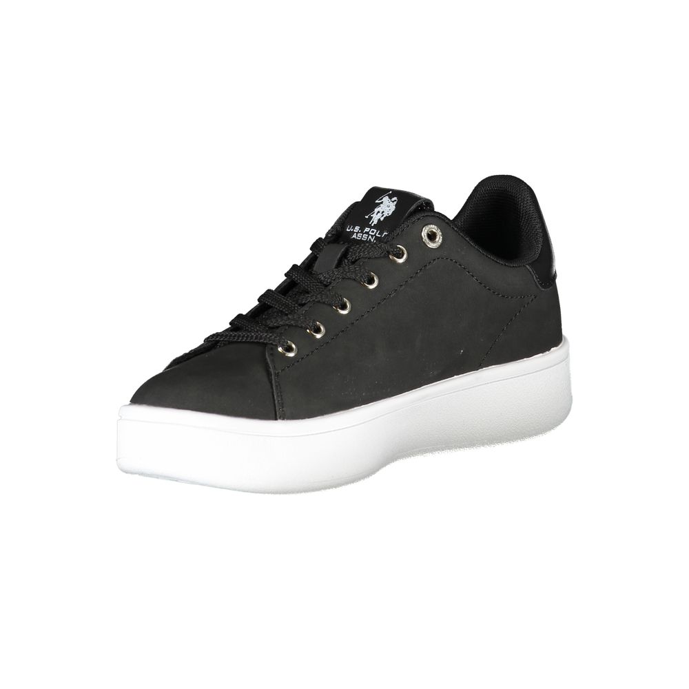 U.S. POLO ASSN. Black Polyester Women Sneaker - SMARTMARTNZ
