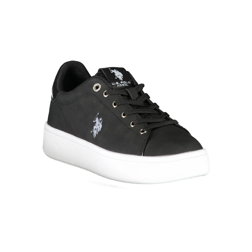 U.S. POLO ASSN. Black Polyester Women Sneaker - SMARTMARTNZ