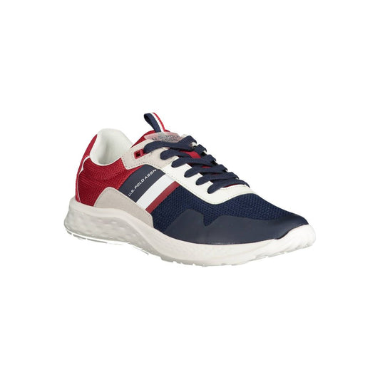 U.S. POLO ASSN. Blue Polyester Men Sneaker - SMARTMARTNZ