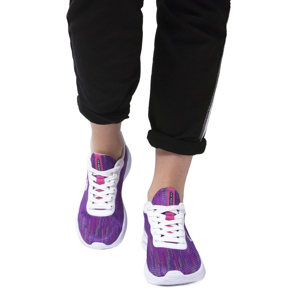 U.S. POLO ASSN. Purple Polyester Women Sneaker - SMARTMARTNZ