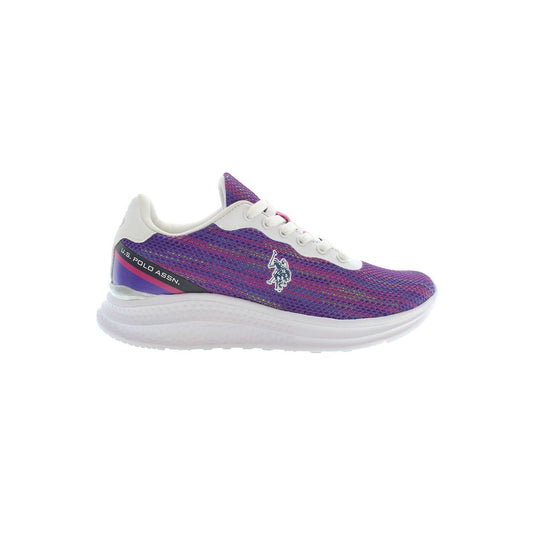 U.S. POLO ASSN. Purple Polyester Women Sneaker - SMARTMARTNZ