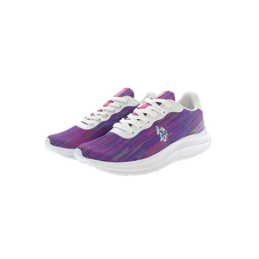 U.S. POLO ASSN. Purple Polyester Women Sneaker - SMARTMARTNZ