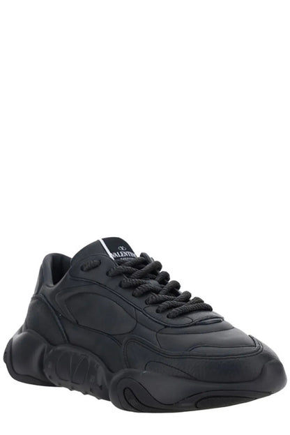 Valentino Elevated Elegance Low - Top Leather Sneakers - SMARTMARTNZ