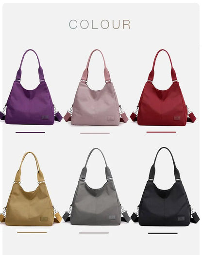 Women’s Casual Nylon Handbag – Lightweight Travel, Work, or Shopping - SMARTMARTNZ