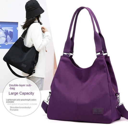 Women’s Casual Nylon Handbag – Lightweight Travel, Work, or Shopping - SMARTMARTNZ