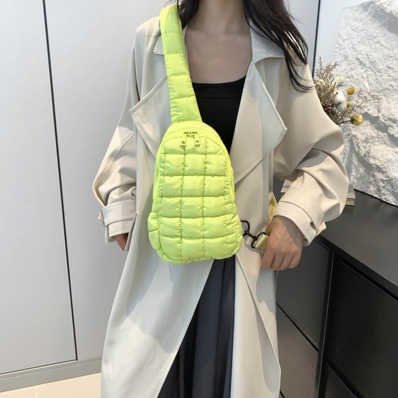 “Women’s Cloud Chest Bag – Puffy & Trendy” - SMARTMARTNZ