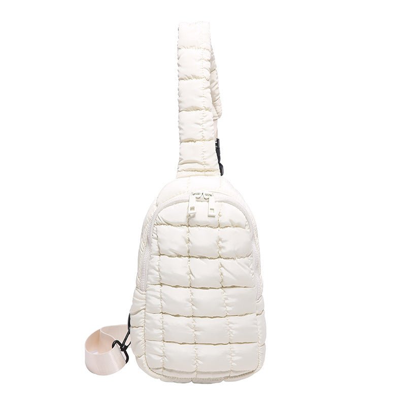 “Women’s Cloud Chest Bag – Puffy & Trendy” - SMARTMARTNZ