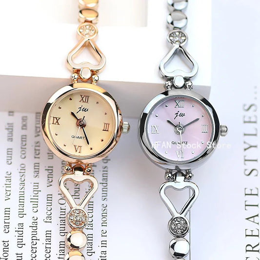 Women’s Elegant Quartz Watch – Small Face with Fashion Bracelet (Gift - Ready) - SMARTMARTNZ