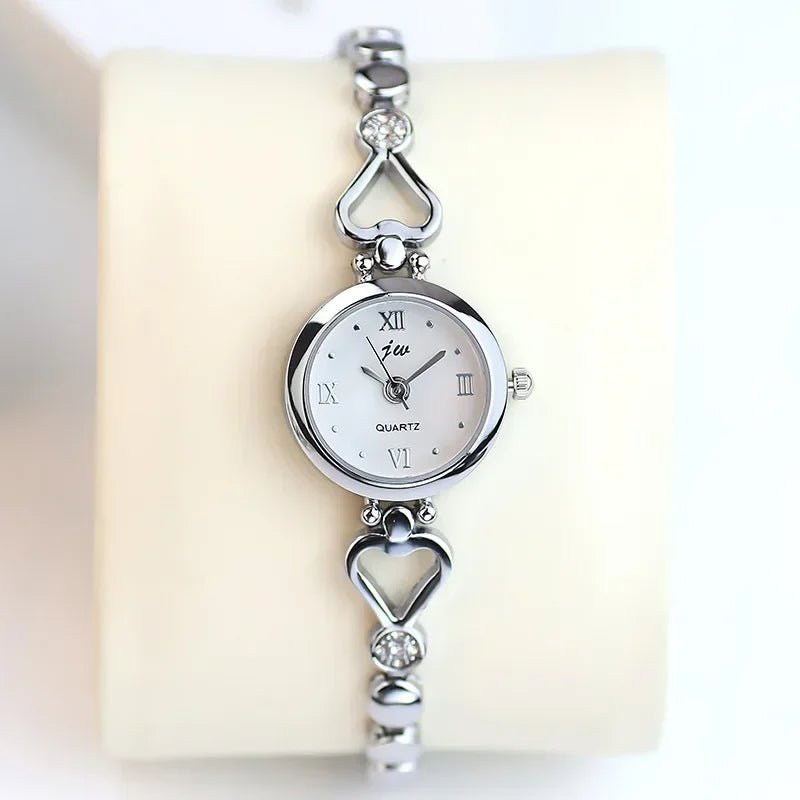 Women’s Elegant Quartz Watch – Small Face with Fashion Bracelet (Gift - Ready) - SMARTMARTNZ
