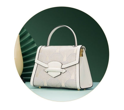 Women’s Embroidered Leather Bag – Traditional Chinese Ethnic Style - SMARTMARTNZ
