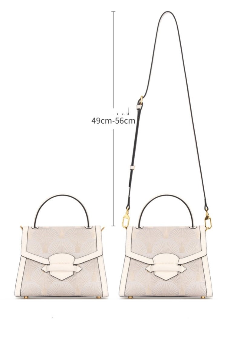Women’s Embroidered Leather Bag – Traditional Chinese Ethnic Style - SMARTMARTNZ