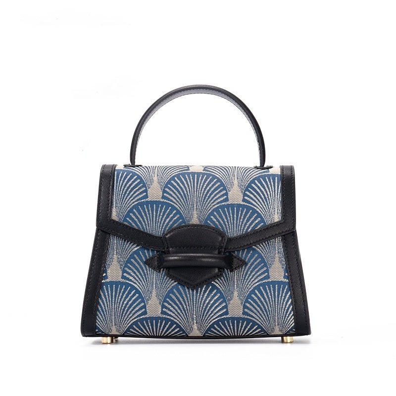 Women’s Embroidered Leather Bag – Traditional Chinese Ethnic Style - SMARTMARTNZ