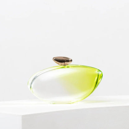 Women’s Evening Clutch Bag – 2024 Shell Design Acrylic Purse with Metallic Finish - SMARTMARTNZ