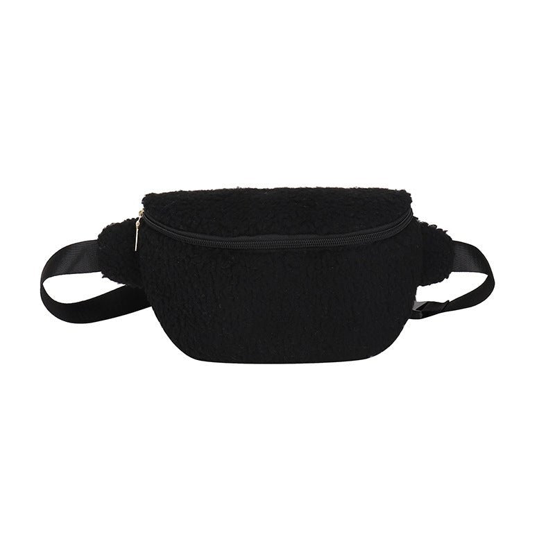 Women’s Lamb Wool Crossbody Bag – Cozy & Stylish” - SMARTMARTNZ