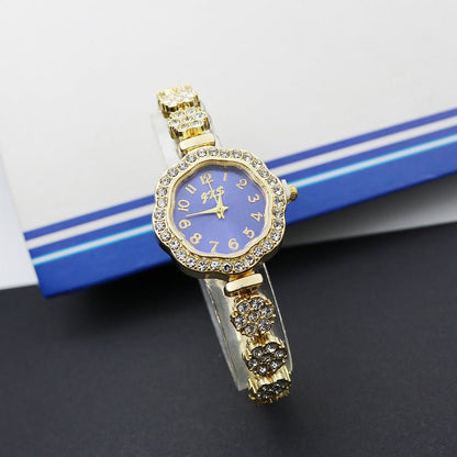 Women’s Luxury Square Fashion Watch – Fully - Jewelled & Elegant - SMARTMARTNZ