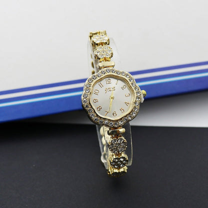 Women’s Luxury Square Fashion Watch – Fully - Jewelled & Elegant - SMARTMARTNZ
