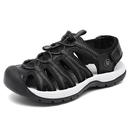 Women’s Plus Size Toe Box Sandals – Casual Comfort for Beach & Daily Wear - SMARTMARTNZ