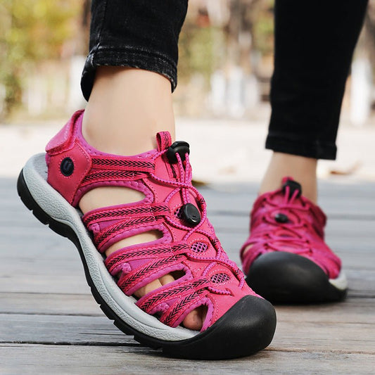 Women’s Plus Size Toe Box Sandals – Casual Comfort for Beach & Daily Wear - SMARTMARTNZ