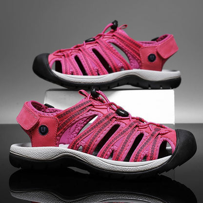 Women’s Plus Size Toe Box Sandals – Casual Comfort for Beach & Daily Wear - SMARTMARTNZ