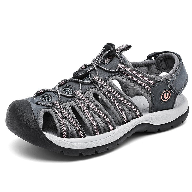 Women’s Plus Size Toe Box Sandals – Casual Comfort for Beach & Daily Wear - SMARTMARTNZ
