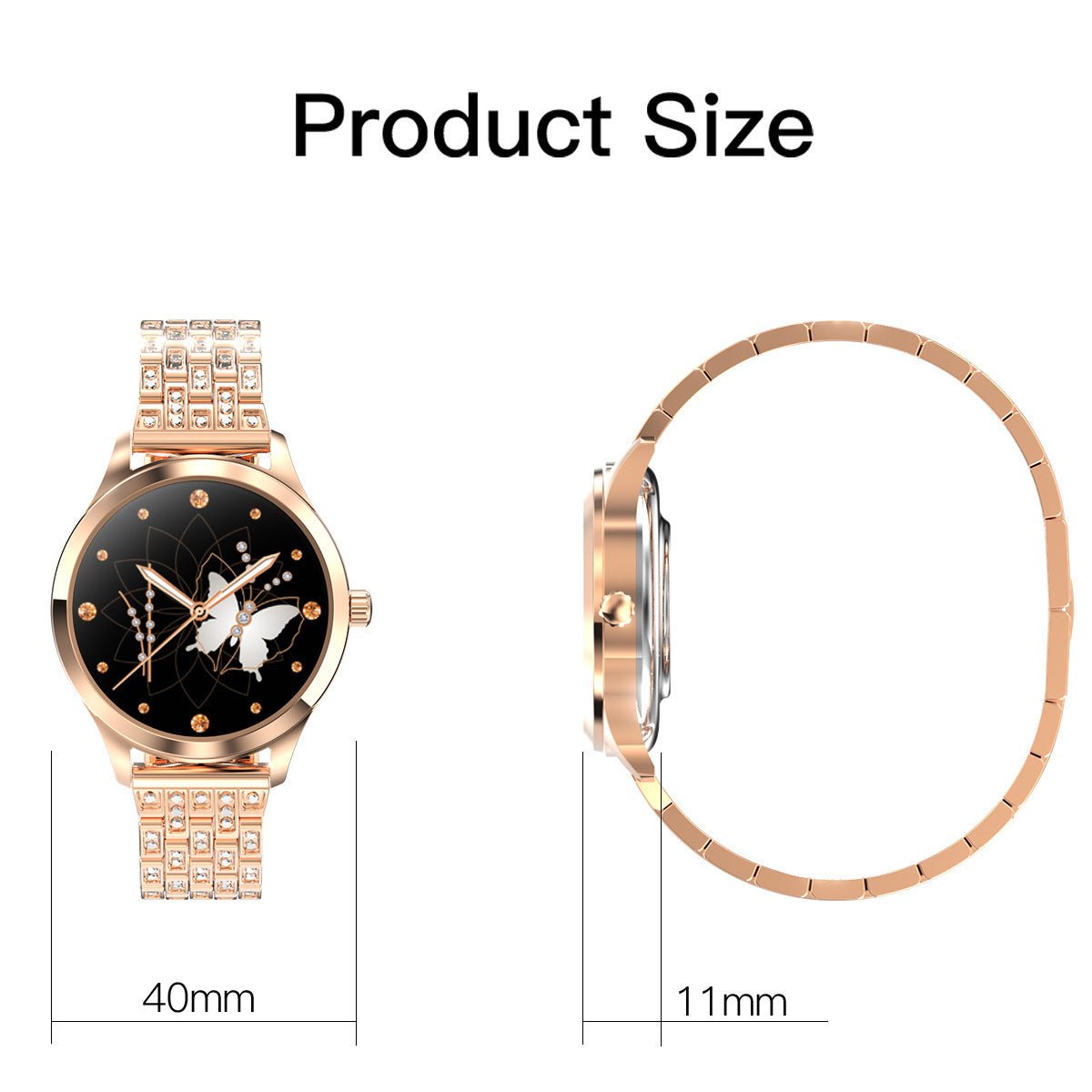 Women’s Sports Smart Watch Bracelet – Fitness & Fashion in One - SMARTMARTNZ