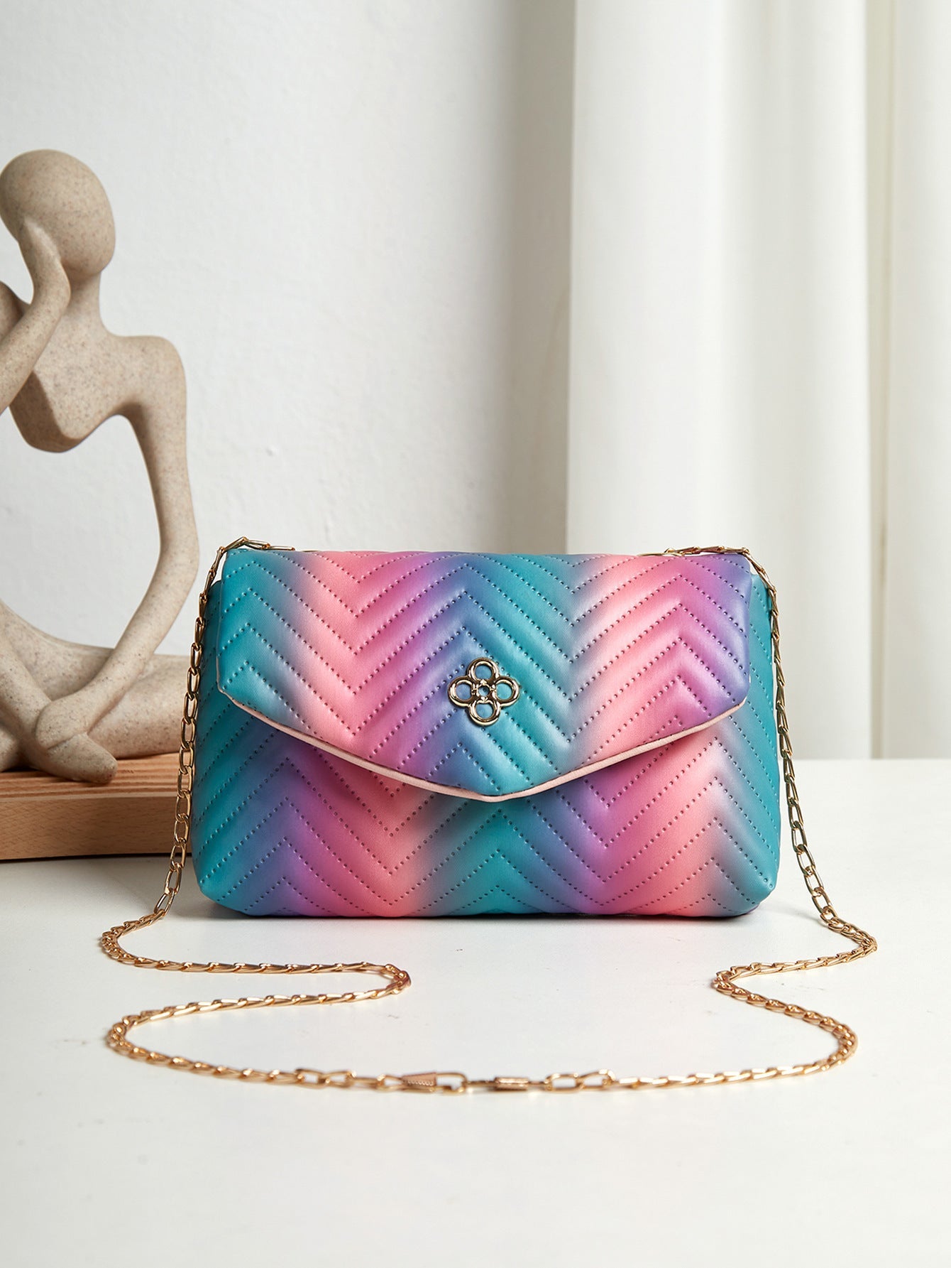 Women’s Travel Cosmetics Bag – Contrast Color & Portable - SMARTMARTNZ