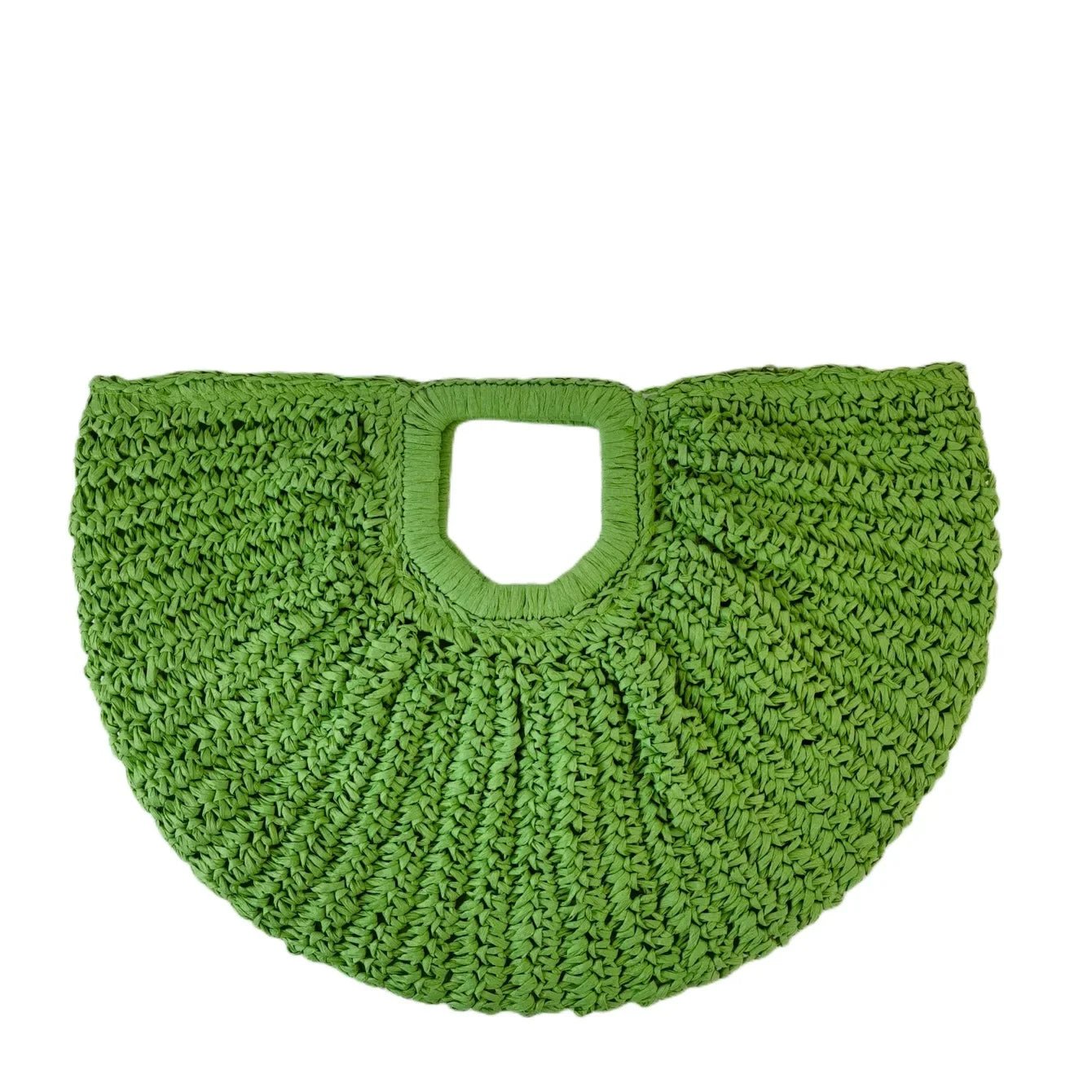 Women’s Woven Straw Handbag – Large Capacity Beach & Travel Purse - SMARTMARTNZ