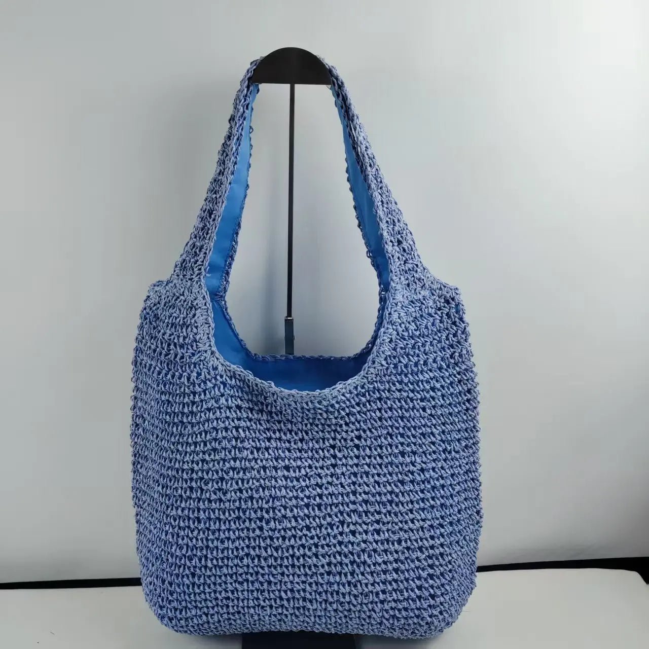 Woven Rattan Tote Bag – Women’s Summer Beach Shoulder Purse (2025 Style) - SMARTMARTNZ