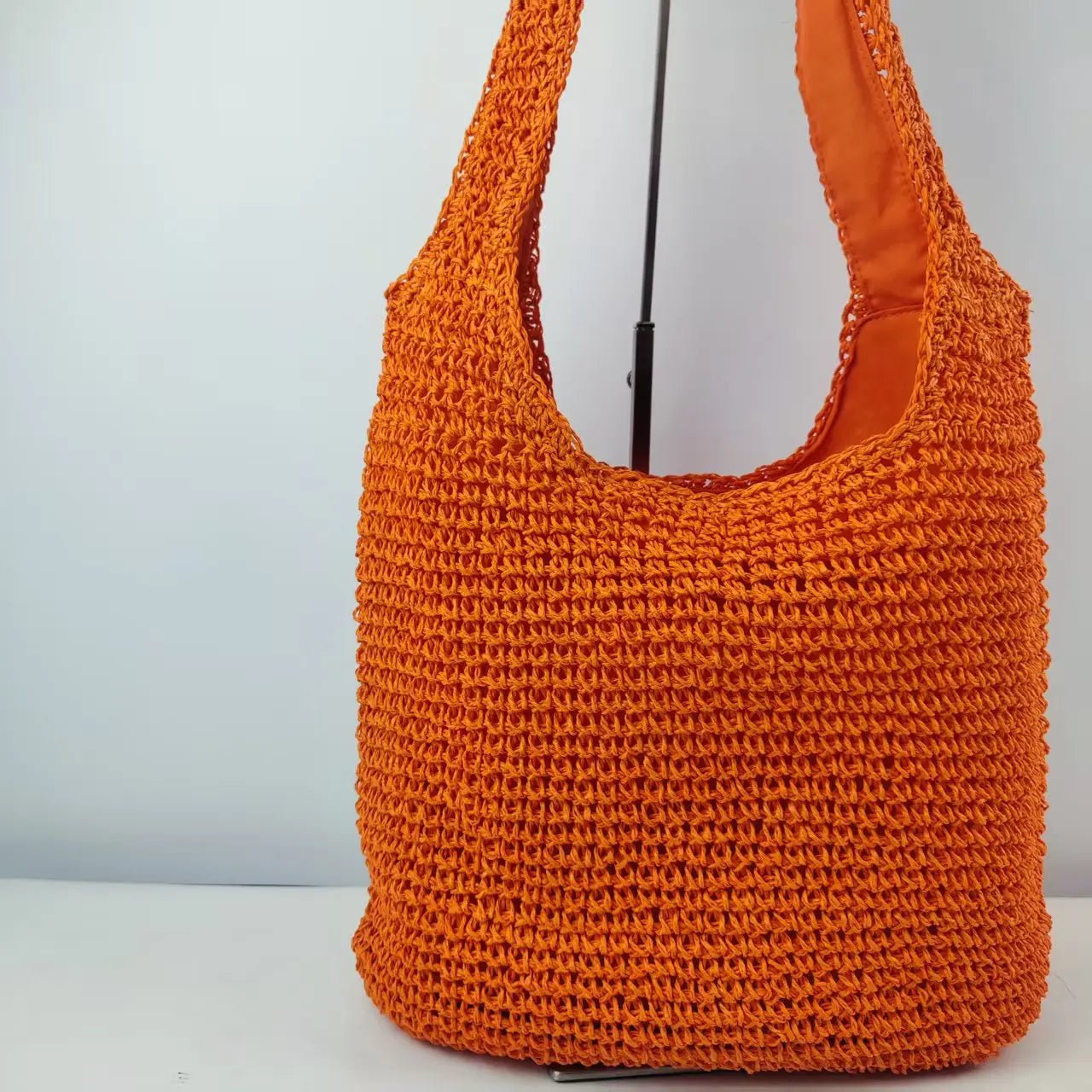 Woven Rattan Tote Bag – Women’s Summer Beach Shoulder Purse (2025 Style) - SMARTMARTNZ