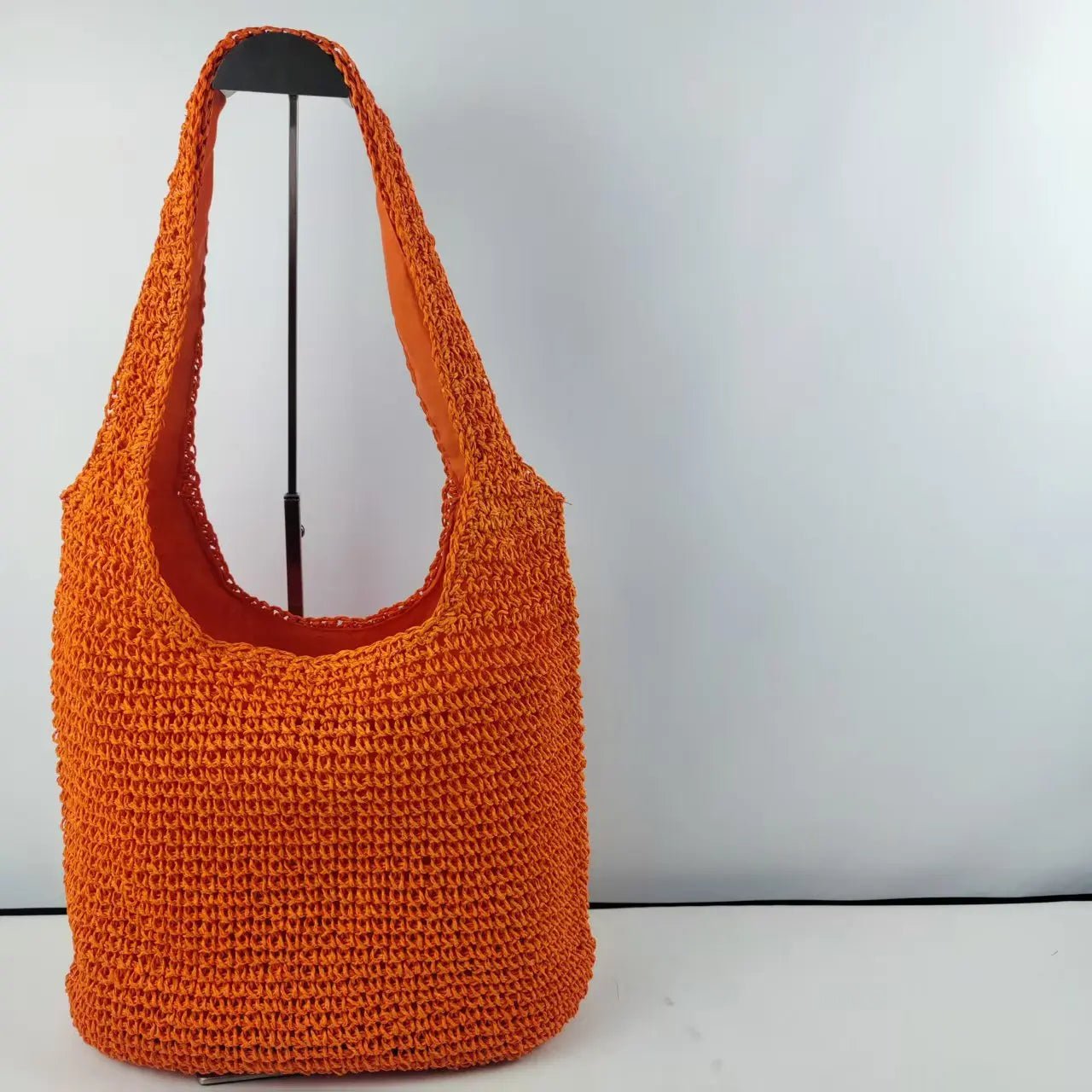 Woven Rattan Tote Bag – Women’s Summer Beach Shoulder Purse (2025 Style) - SMARTMARTNZ