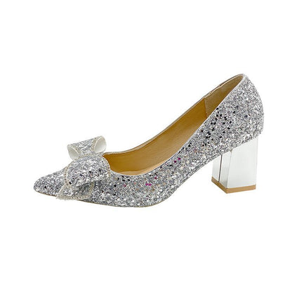 Xiuhe Wedding Shoes – Pointed Toe & Sparkle Shine Bright on Your Special Day | Comfort + Style - SMARTMARTNZ