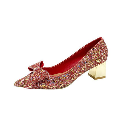 Xiuhe Wedding Shoes – Pointed Toe & Sparkle Shine Bright on Your Special Day | Comfort + Style - SMARTMARTNZ