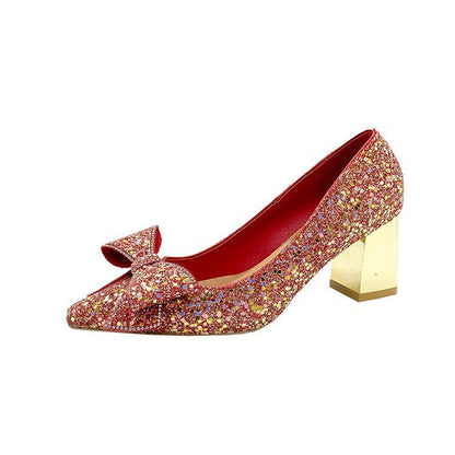 Xiuhe Wedding Shoes – Pointed Toe & Sparkle Shine Bright on Your Special Day | Comfort + Style - SMARTMARTNZ